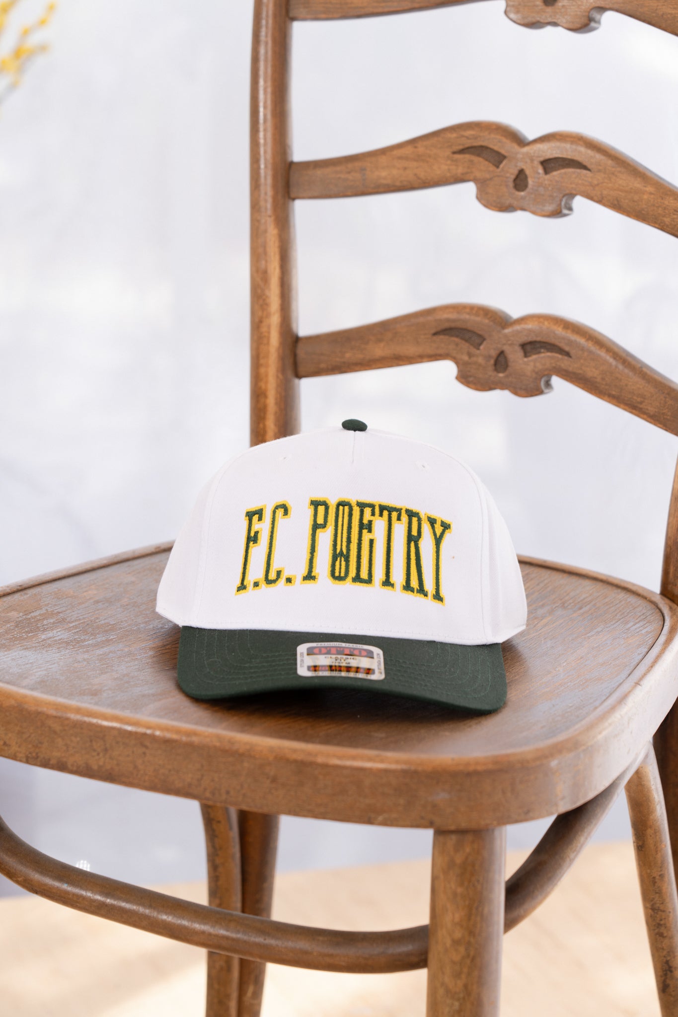 F.C. Poetry Hat (White/Green)