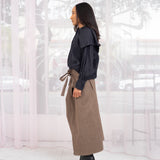 A Line Tie Skirt