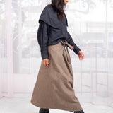 A Line Tie Skirt