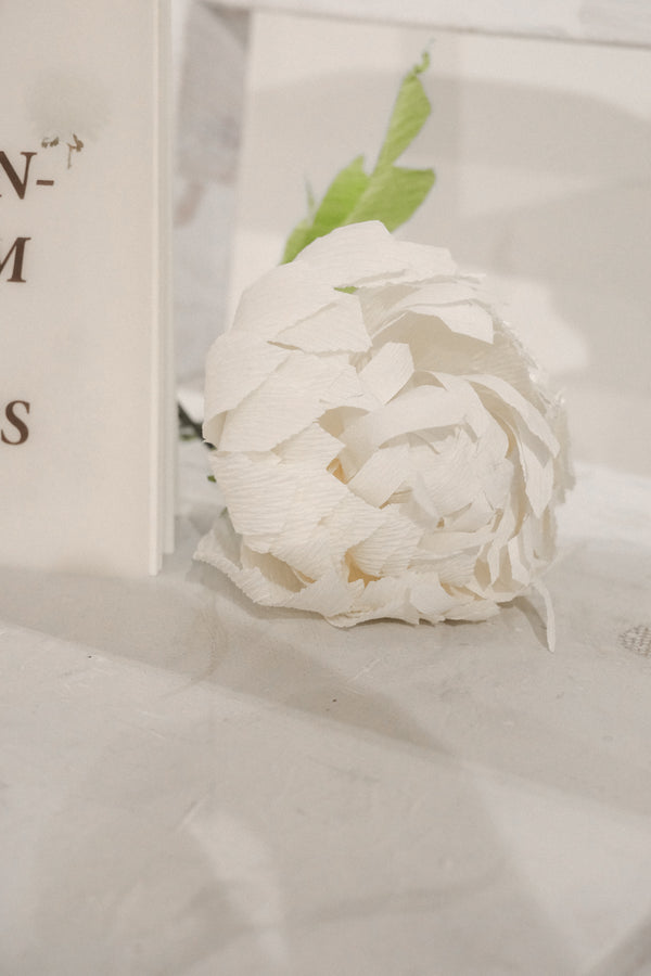 Chrysanthemum Paper Flowers Zine