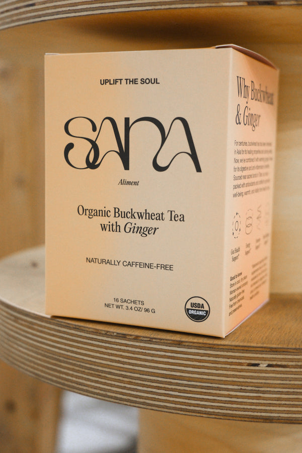 Organic Buckwheat Tea with Ginger