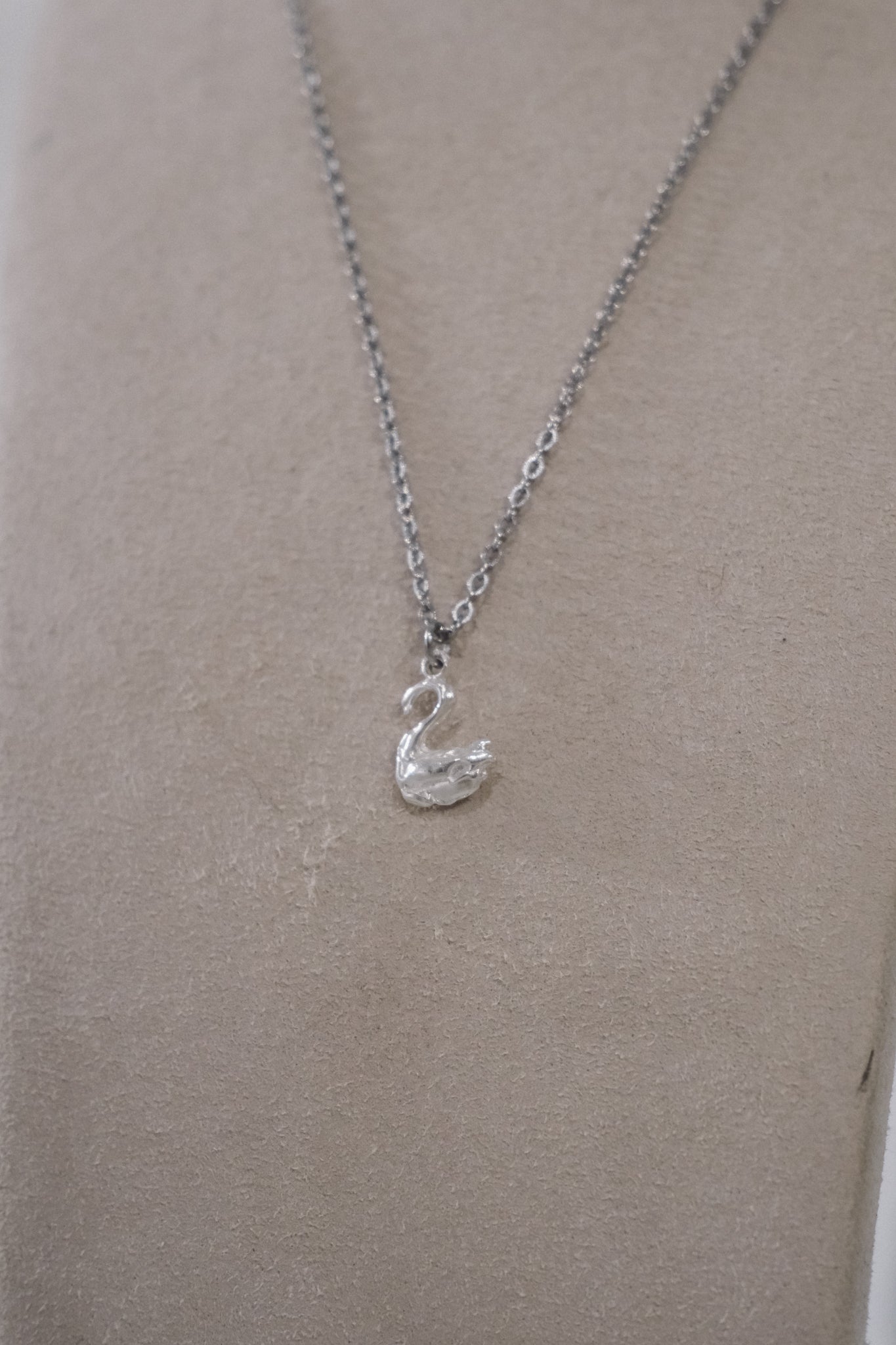 Swan Pendant Necklace