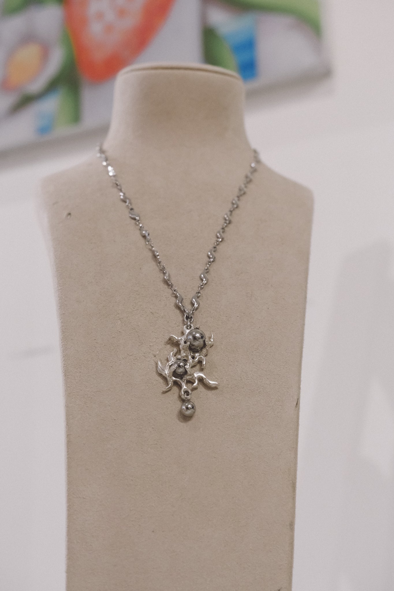 Cluster Pendant Necklace