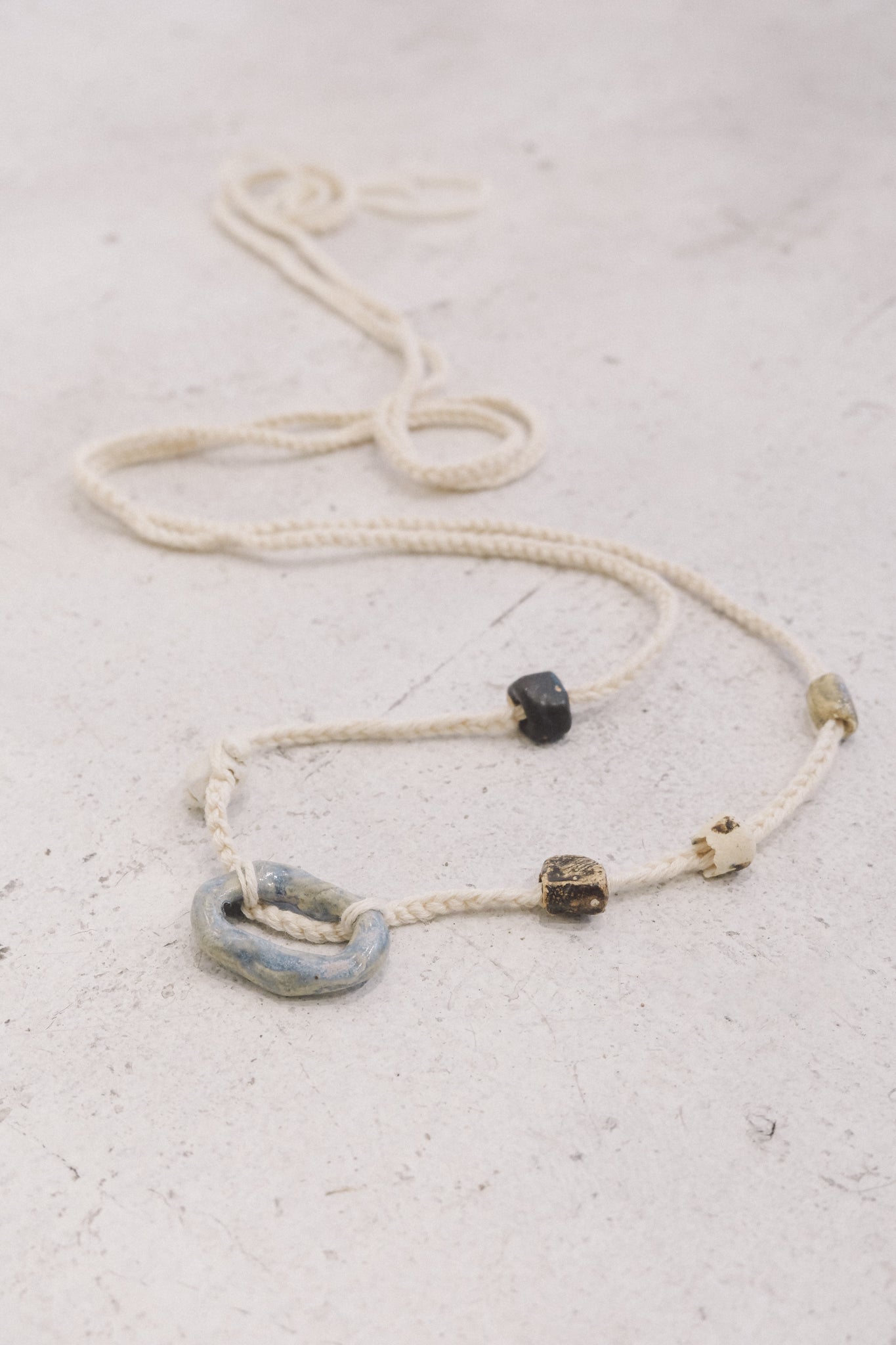 Ceramic Buoy Belt (Ecru)