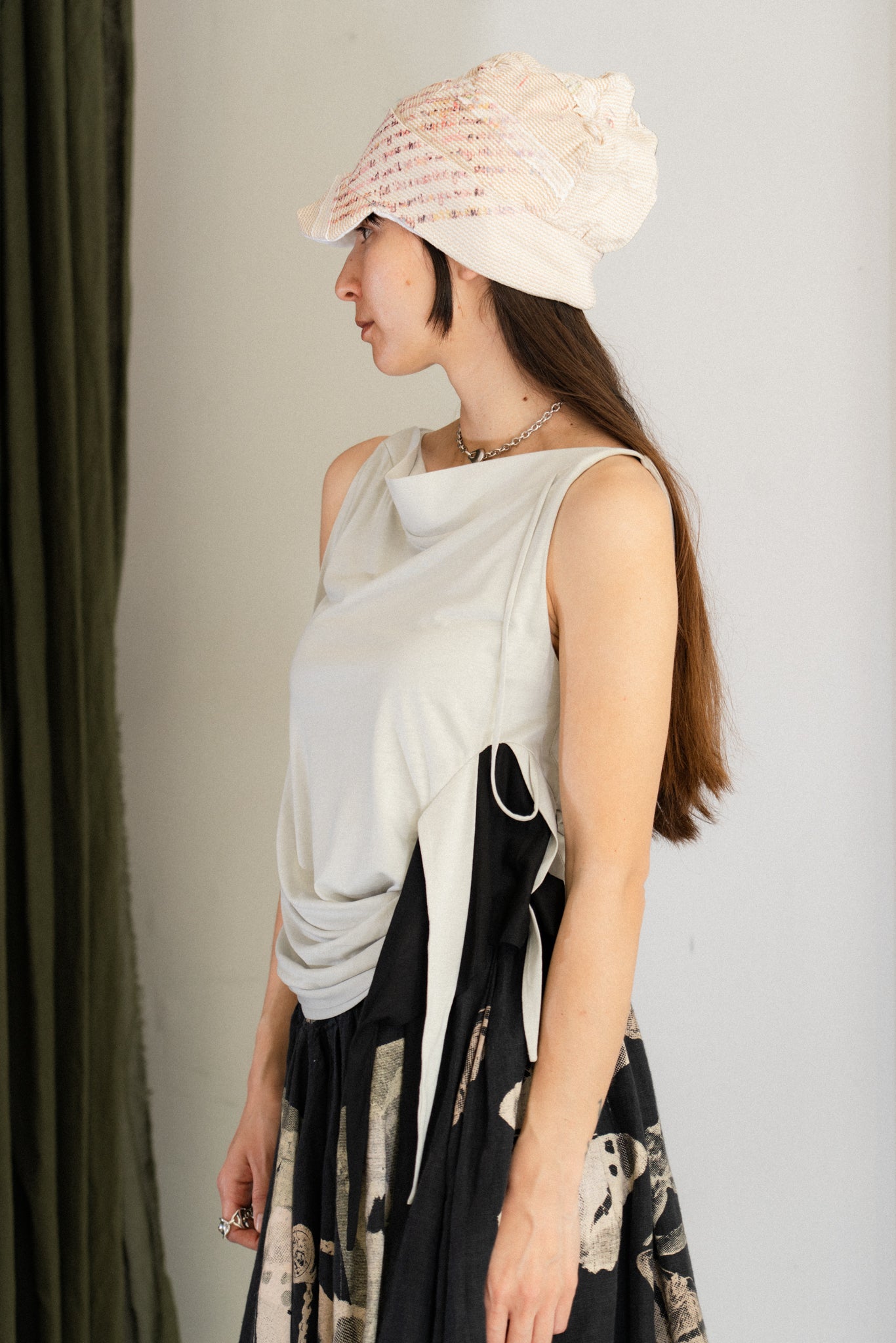 Elastic Bandage Slouch Cap (Green)