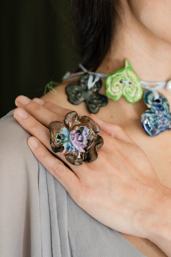 Baroque Flower Ring