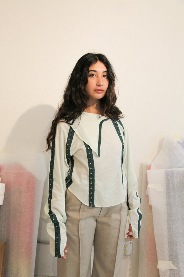 Hook & Eye Tape Shirt