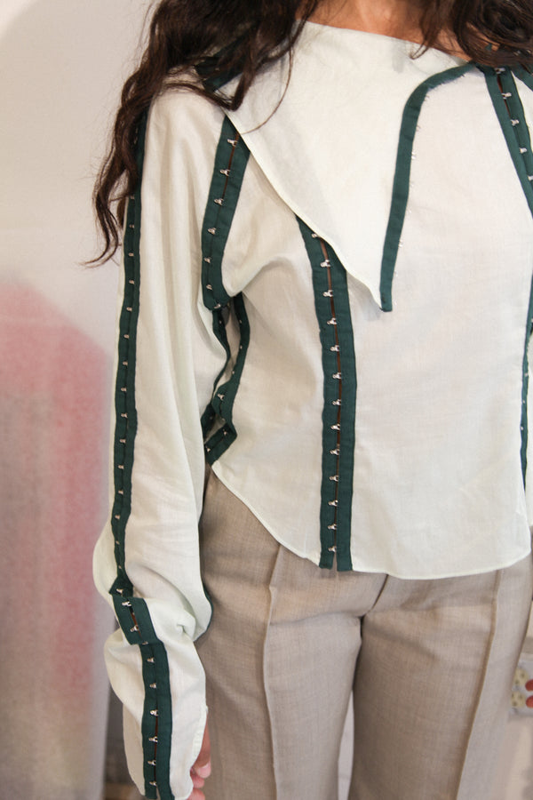 Hook & Eye Tape Shirt