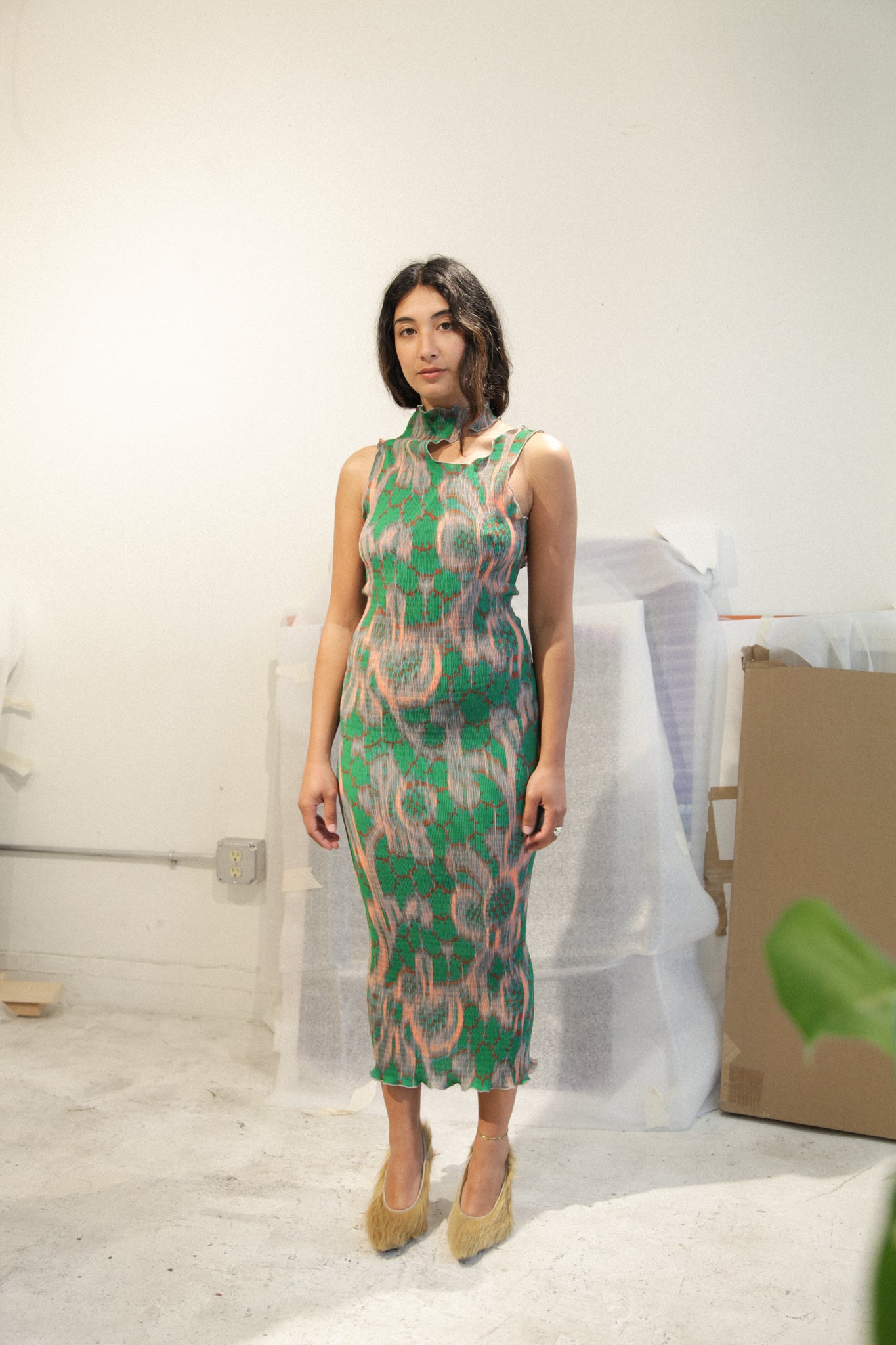 Tito Smocked Dress (Gallia)
