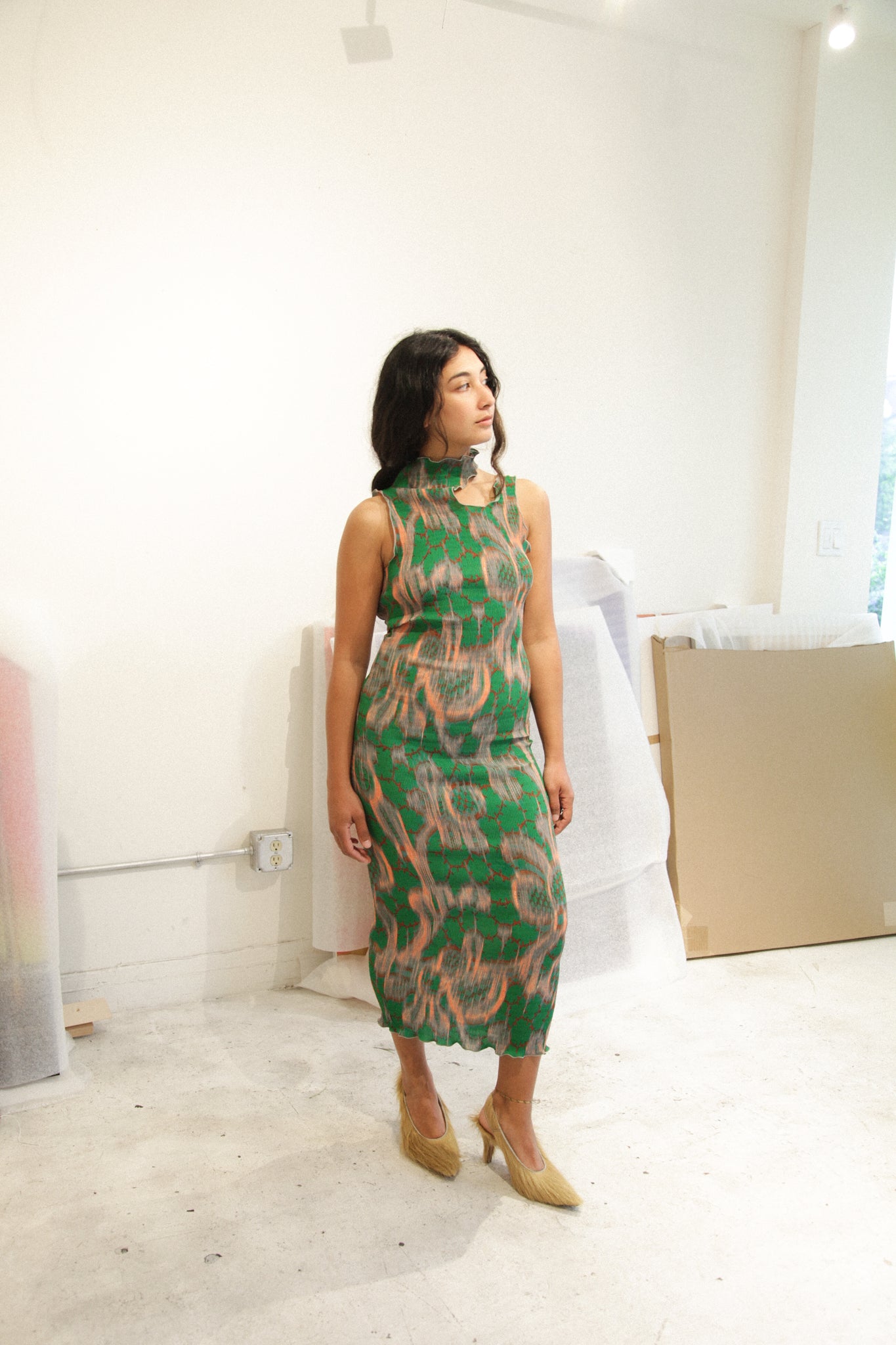 Tito Smocked Dress (Gallia)