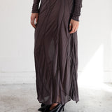 Low Flared Skirt (Purple)