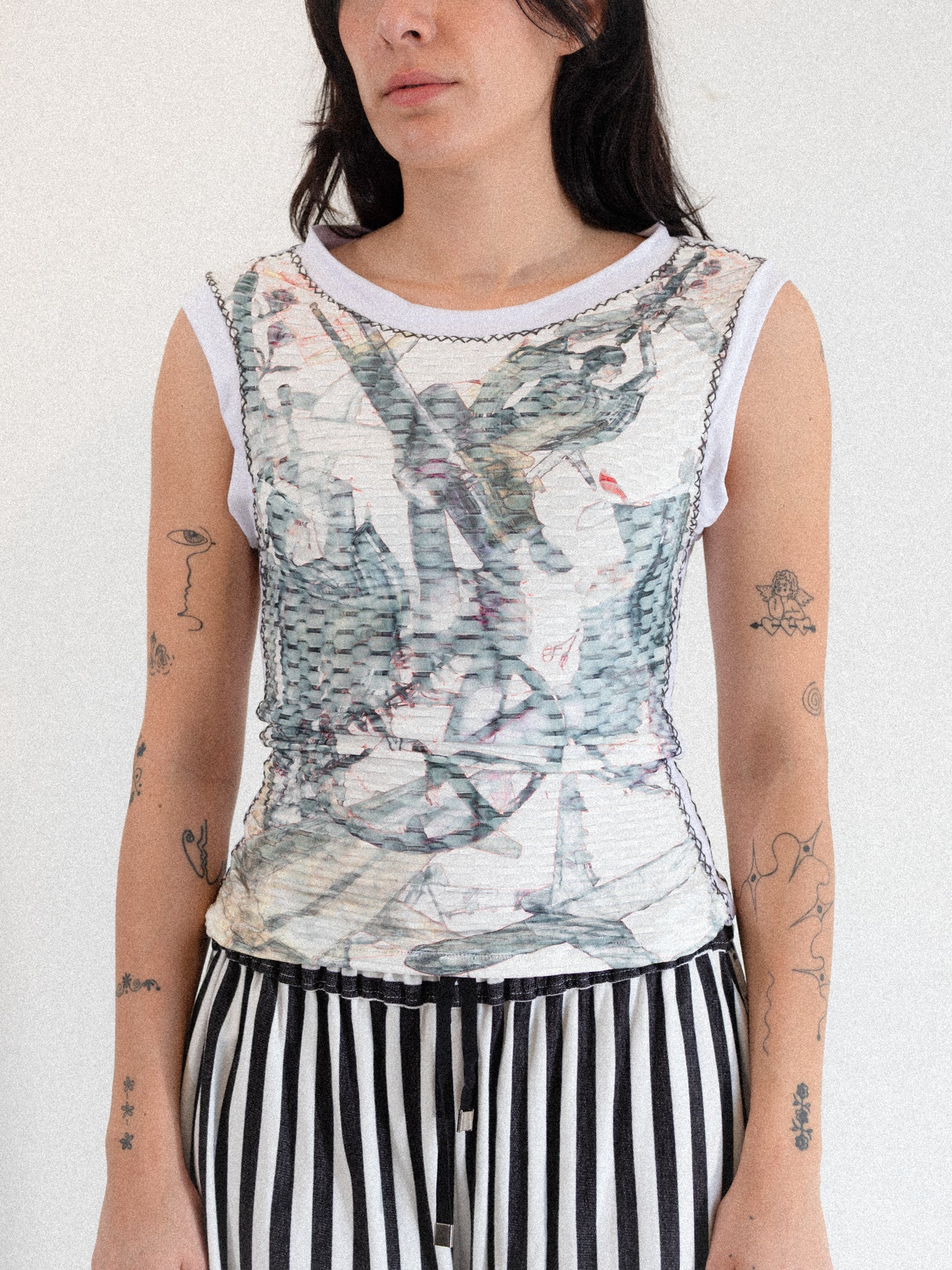 Waffle Knit Muscle Tank