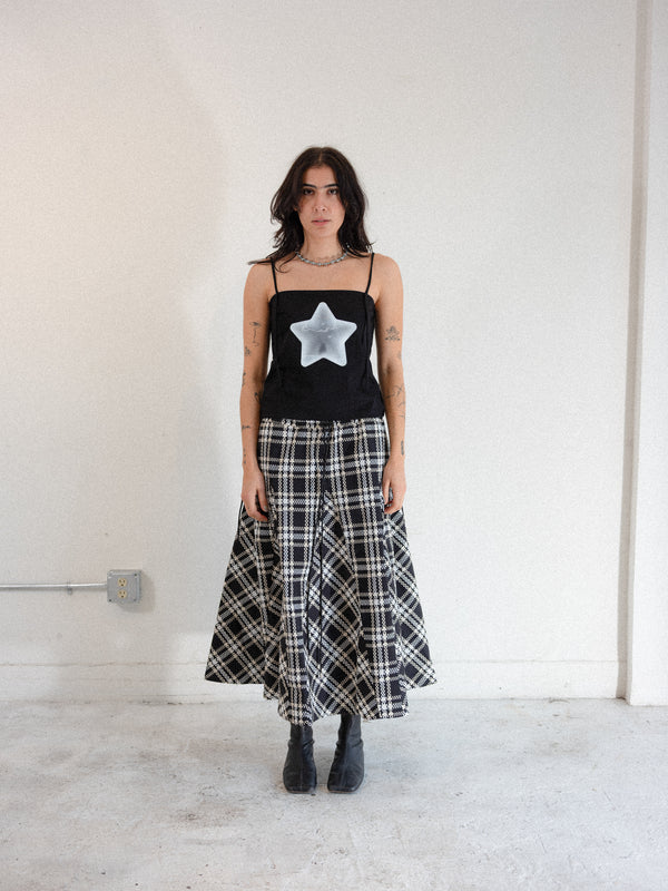 Star Spaghetti Tank (Black)
