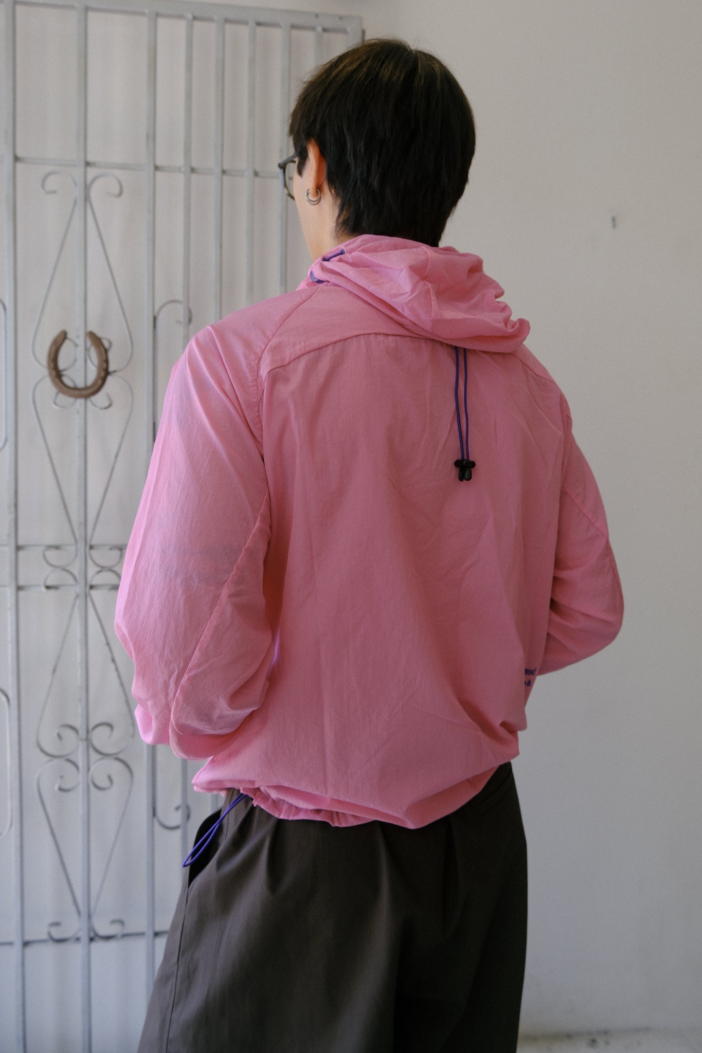 Slant Zip Skinsuit (Pink)