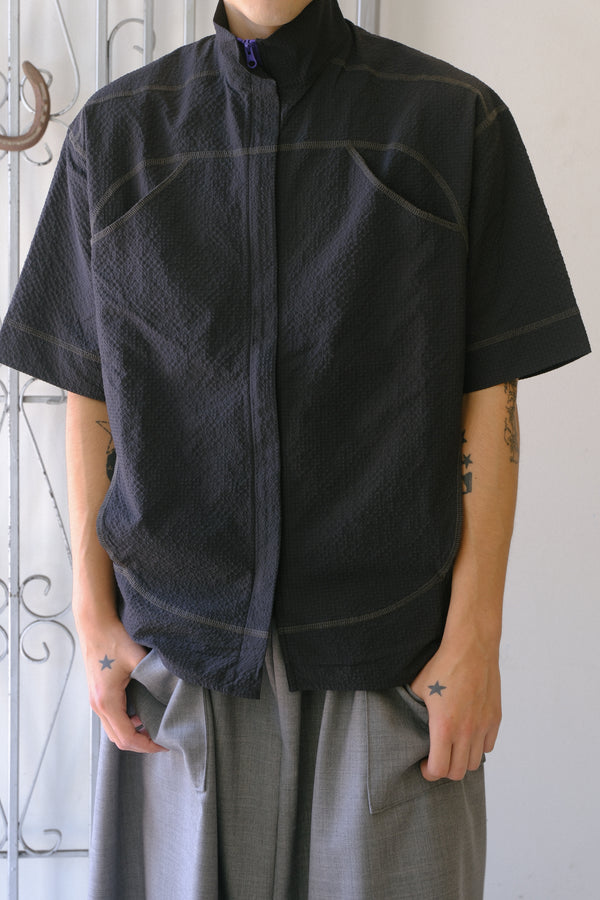 Bubble Yarn Shirt (Black)