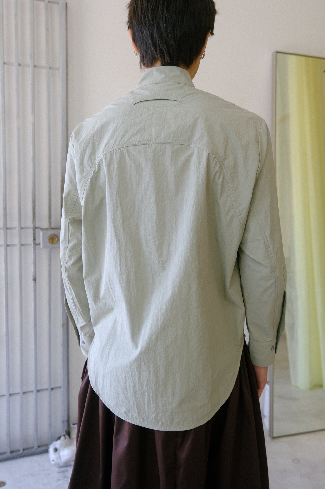 Large Pocket Workshirt (Mint Gray)