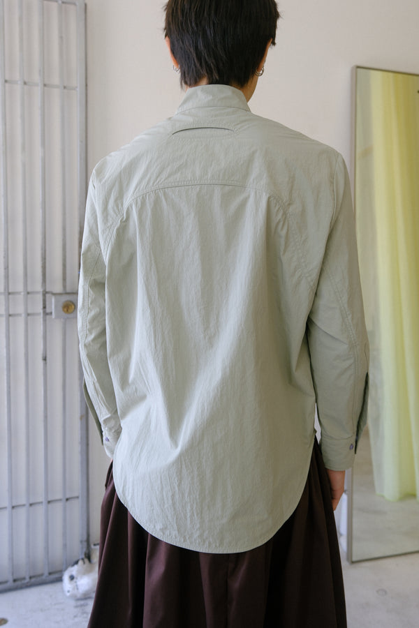 Large Pocket Workshirt (Mint Gray)