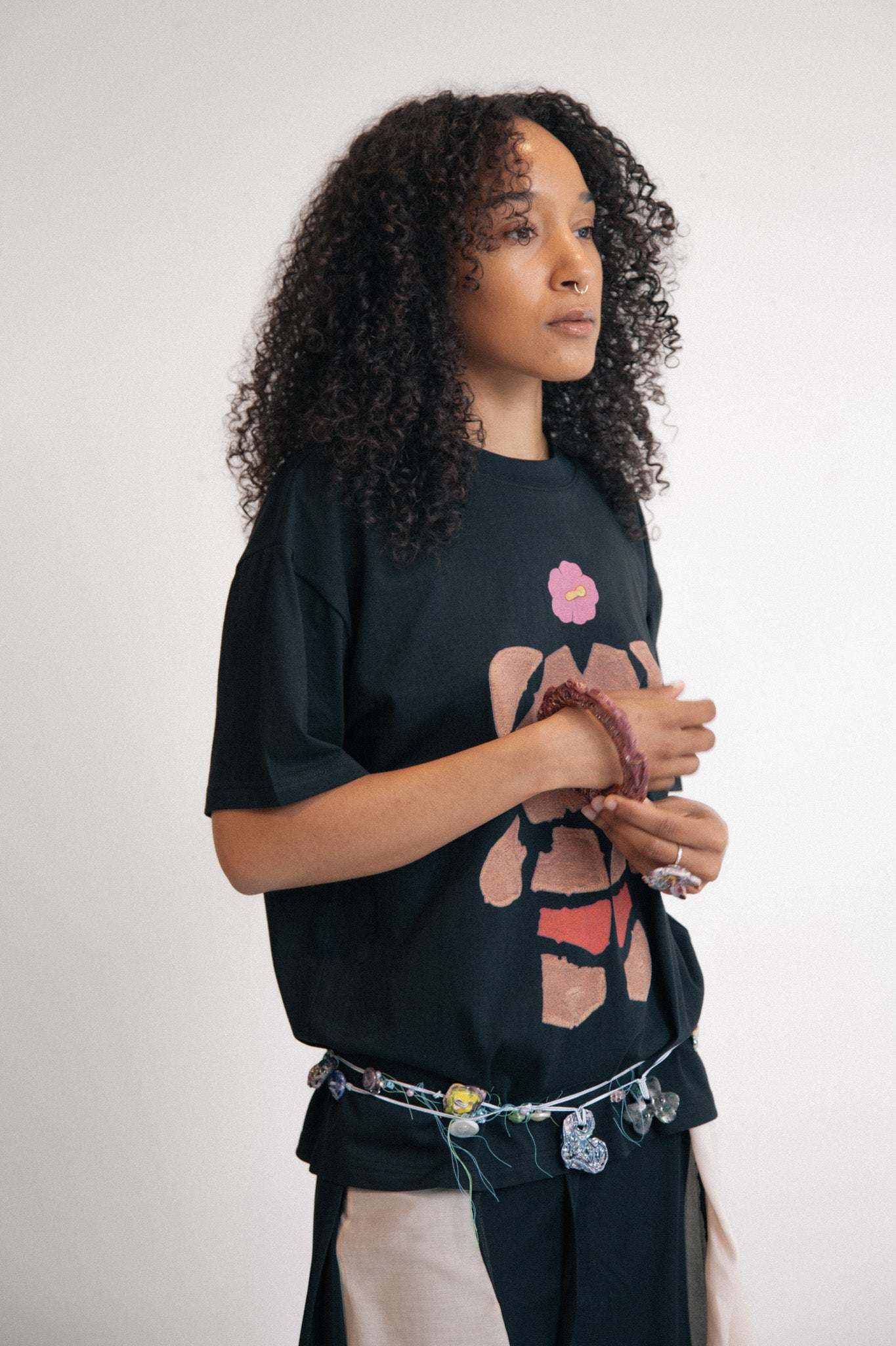 Ceramic Bangle (Prune)