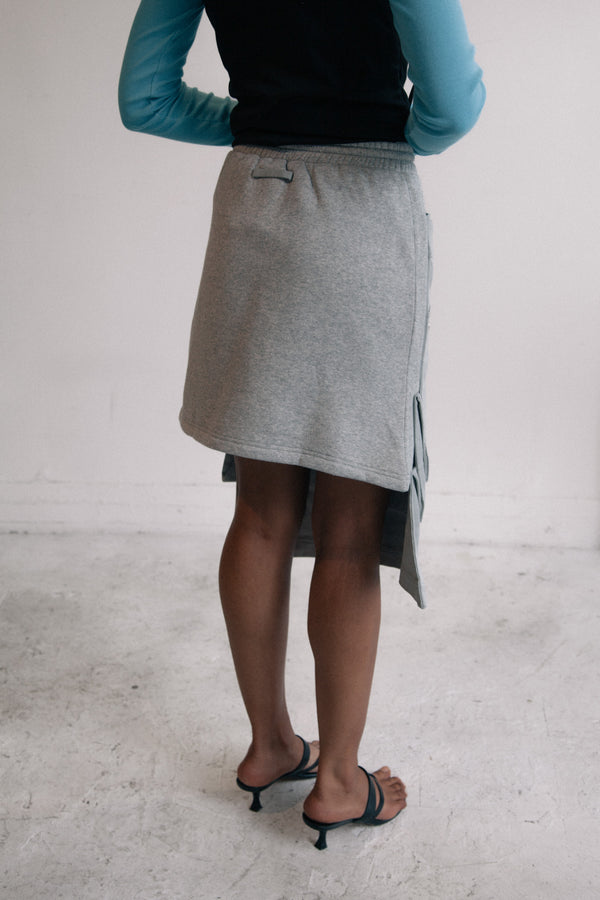 Folded Midi Skirt