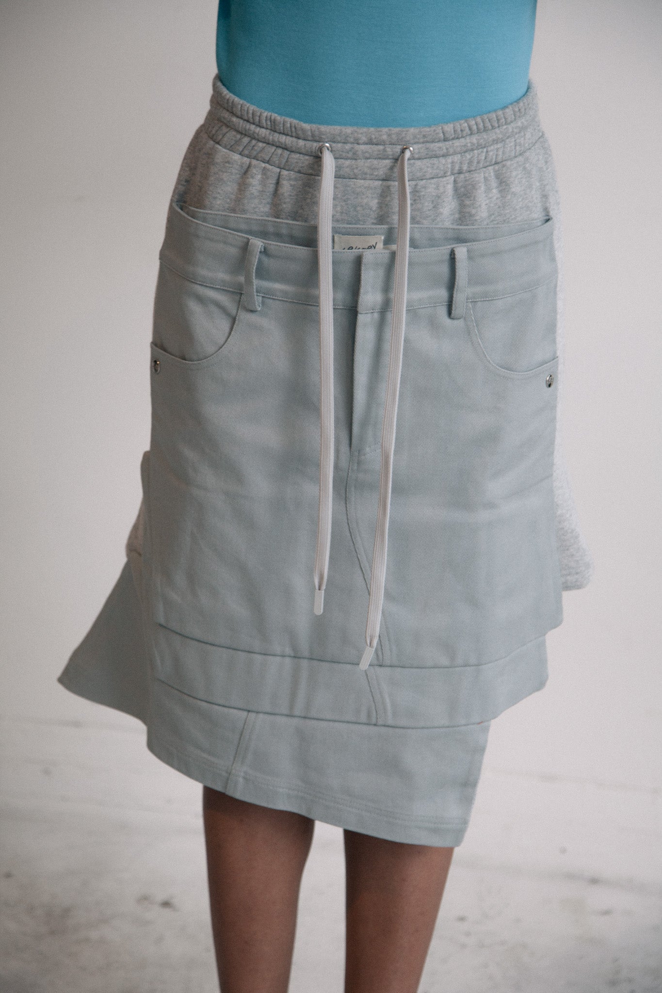 Folded Midi Skirt