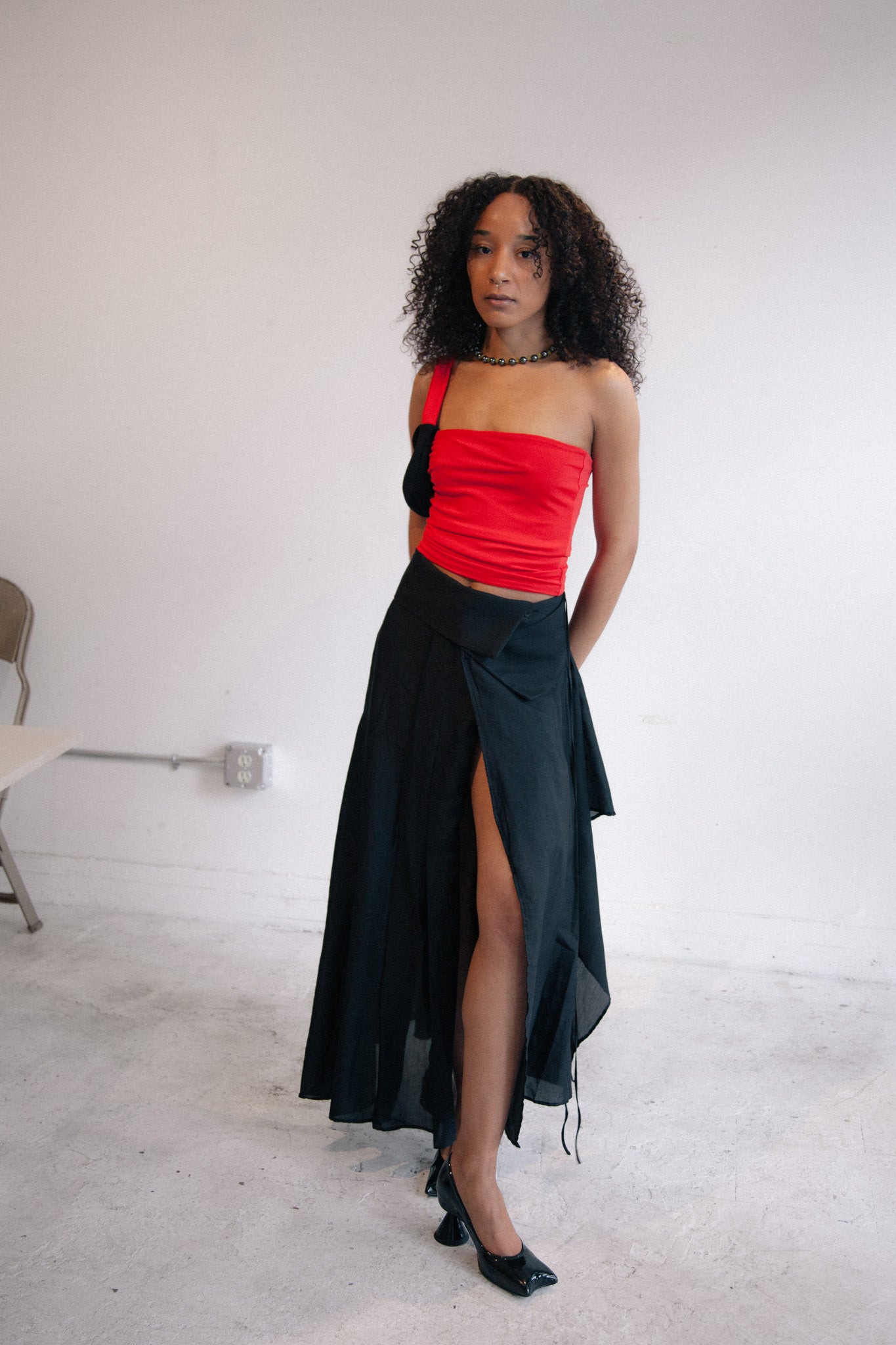 Purse Tube Top (Red)