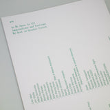 konomad journal N°0 Dream — Sleep issue