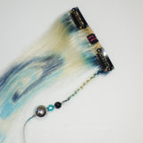 Fancy Blue Warp Hair Extensions