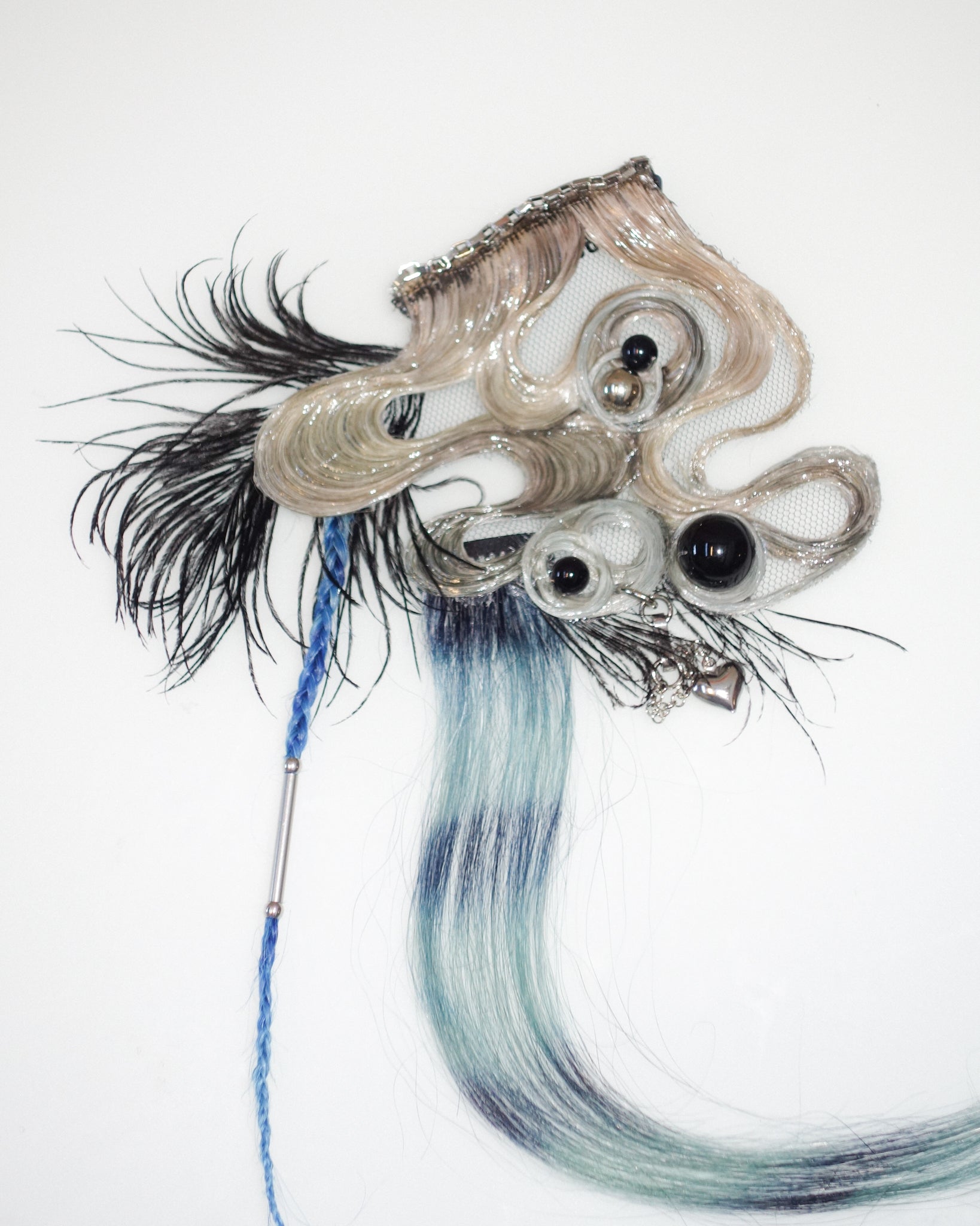 Fancy Mini Creature Hair Brooch
