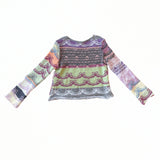 Lace Knit Jumper (Multi)