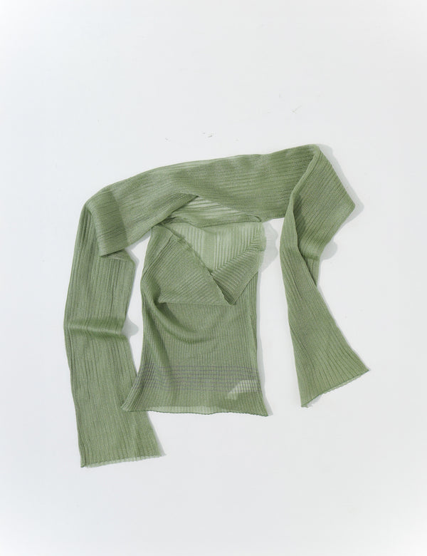Sheer Multi-Way Top (Green)