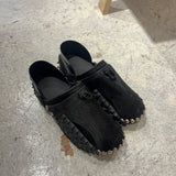 Black Cowhide Clog