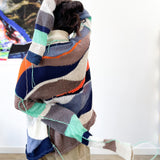 Zip Up Knit Sweater (Dark)