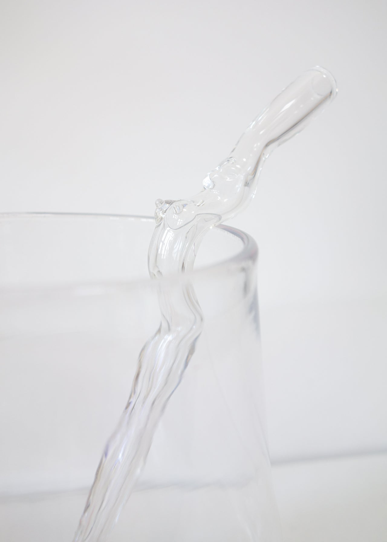 Glass Lady Straw (Clear)