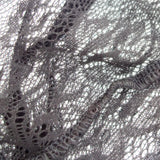 Lace Knee High Socks (Black)