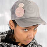 Mesh Trucker Hat (Gray Swirl)