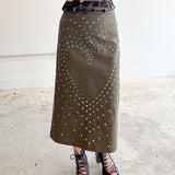 Heart Eyelet Skirt