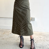 Heart Eyelet Skirt