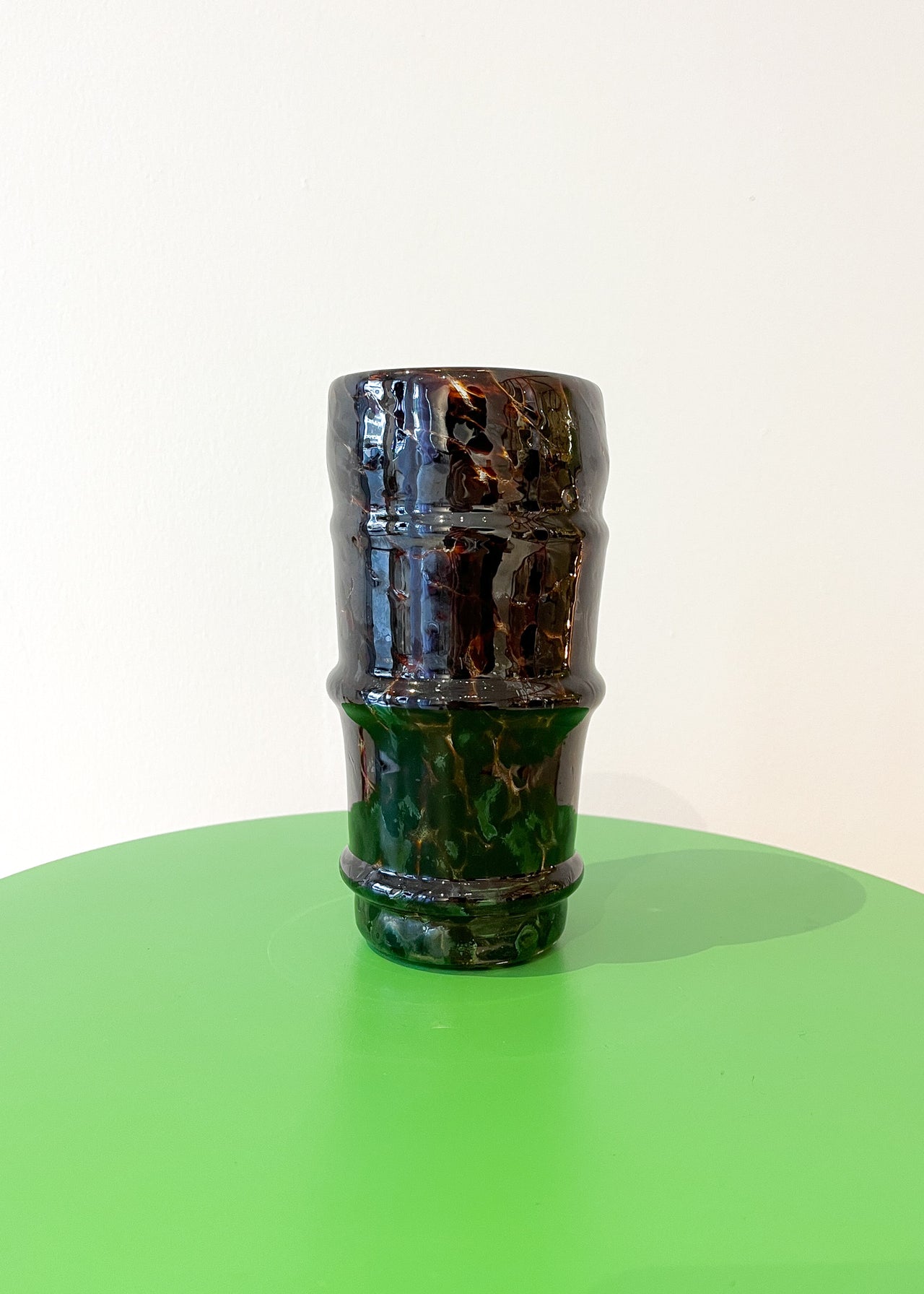 Rotator Glass Cup (Black/Brown)