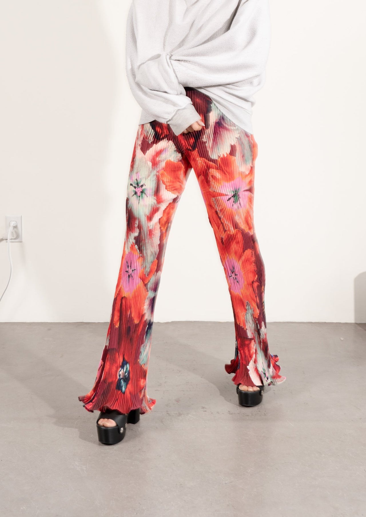 Rose Trousers in Isa (Limited Edition Shibori Hand Pleat)