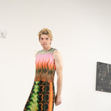 Thelma Pleated Top in Bruce